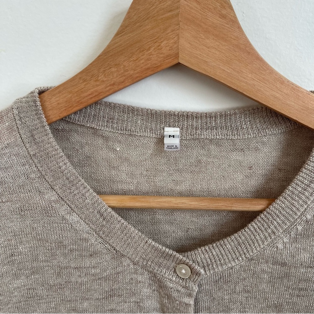 Muji Button up Cardigan - Picture 2 of 3